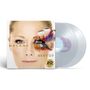 „Helene Fischer - Das Ultimative Best Of“, 20 Jahre Tour Edition. Gesicht mit bunten Federn um ein Auge, zwei Schallplatten., 2 LPs