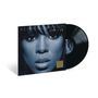 "Kelly Rowland Here I Am" steht auf einem Albumcover mit einer Nahaufnahme des Gesichts einer Frau in Blautönen., LP