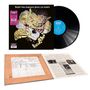 "Barbed Wire Sandwich • Black Cat Bones" steht oben. Das Cover zeigt eine monströse Kreatur, die ein Sandwich isst. Eine Schallplatte liegt daneben., LP