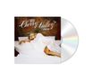 "Carter Faith 'Cherry Valley' Forever." Eine Frau in weißem Kleid liegt auf einem weißen Sofa vor einem gemalten Hintergrund., CD