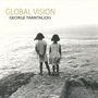GLOBAL VISION, GEORGE TRANTALIDIS. Zwei Mädchen stehen auf einem Weg am Meer und schauen auf das Wasser., 2 LPs