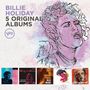 Billie Holiday: 5 Original Albums (60 Jahre Verve), 5 CDs