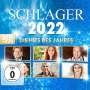 Schlager 2022: Die Hits des Jahres, 2 CDs und 1 DVD