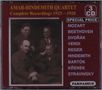 Amar-Hindemith Quartet - Complete Recordings 1925-1928, 3 CDs