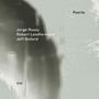 „Puerta, Jorge Rossy, Robert Landfermann, Jeff Ballard, ECM“ auf abstrakter grauer Fläche., CD