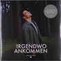 "Irgendwo Ankommen" von Wincent Weiss. Rundes Label: "12 neue Songs auf limitierter Picture Vinyl inklusive Poster". Ein Mann im Wald lächelt.