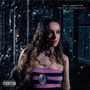 „HOLLY HUMBERSTONE, PAINT MY BEDROOM BLACK“. Eine Frau mit nassem Haar steht bei Regen, düstere Atmosphäre., LP
