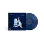 "LIMITED BLUE EDITION"; "Bunny Blue" in geschwungener Schrift. Eine blaue Schallplatte und Cover mit Person in blauem Outfit., LP