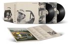 "Dylan Gossett", "Westward". Schallplattenhülle mit einem Mann im Auto. Zwei schwarze Schallplatten, Booklet mit Songtexten., 2 LPs