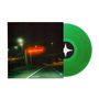 Text: "AND I'D DO IT AGAIN", "only the poets". Eine nächtliche Straße mit grünem Vinyl., LP