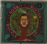 Text: "ADAM BUXTON BUCKLE UP". Illustration eines Baumes mit einem Gesicht, umgeben von Symbolen wie Herz und Smiley., CD