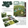 Logo: "Yes Symphonic Live". Text: “Limited Edition Blu-ray+2CD Collection”. Set mit CDs, Art Cards und Poster. Fantasievolle Landschaft.