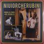 NIUIORCHERUBINI, Jovanotti, Brooklyn Studio, Jova Session 25. Musiker in Tonstudio mit Mikrofon und drei kleineren Fotos., 2 LPs