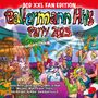 Ballermann Hits Party 2025 (XXL Fan Edition), 3 CDs