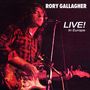 Rory Gallagher: Live! In Europe, CD