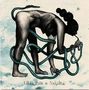 "Lili Refrain * Manaan" in türkis. Eine schwarze, verschlungene, surreale Figur mit Schlangen ähnlichen Formen umgeben., CD