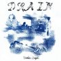 "Drain Vortex Angel" in grober Schrift. Verschwommene, blaue Silhouetten von Personen, die verschmelzen., 2 LPs