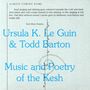 Ursula K. Le Guin & Todd Barton: Music And Poetry Of The Kesh, CD