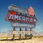 Schildtext: "The Good Ole American Saturday Night", "Featu ing Big D and the Kids Table", "90 Miles". Retro-Design mit Wüstenhintergrund., LP