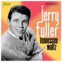 Text: "Jerry Fuller, Tennessee Waltz". Schwarz-Weiß-Foto eines lächelnden Mannes im Pullover vor buntem Hintergrund., CD