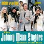 „Ballads of the King“, „Jasmine“, „The Johnny Mann Singers“, „Golden Folk Hits“; Gruppe Menschen in Retro-Kleidung., CD