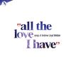 Andrew Lloyd Webber: Filmmusik: All The Love I Have, CD