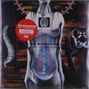 Text: "RX Bandits, the resignation, Anniversary Pressing, remastered for vinyl". Menschliche Figur mit anatomischen Details., 2 LPs