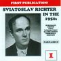 : Svjatoslav Richter in the 1950s Vol.1, CD,CD