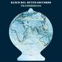 Oben „BANCO DEL MUTUO SOCCORSO“, darunter „TRANSIBERIANA“. Eine Weltkarte in Form einer alten Glühbirne.