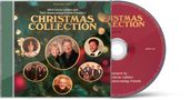 "Christmas Collection" in goldener Schrift auf grüner Tannenkulisse, mit Fotos mehrerer lächelnder Personen in goldenen Kreisen., CD