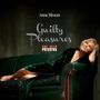 Anne Bisson, "Guilty Pleasures", "One Step Pressing". Eine Frau in grünem Kleid auf einem Sofa liegend., LP