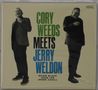 "Cory Weeds Meets Jerry Weldon" steht in großen Buchstaben. Zwei Männer, beide lächelnd, stehen nebeneinander., CD