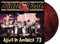 Little Feat: Alive In America '73 (180g) (Limited Edition) (Red Marble Vinyl), LP