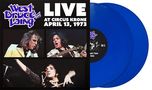 West, Bruce and Laing LIVE AT CIRCUS KRONE APRIL 13, 1973. Drei Musikerfotos, blaue Vinylplatten., 2 LPs