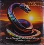 "Live at Sherwood Hall, Salinas California - October 1, 1983." Logo: "Y&T". Bunte Schlange vor Sonnenuntergang., LP