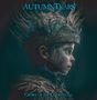"Autumn Tears" und "Crown of the Clairvoyant". Ein Kind trägt eine kunstvolle Krone und ein Gewand, seitliches Profil., CD