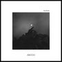 Text: "AWOOO", "Ruen Brothers". Schwarz-weißes Bild, ein heller Mond über schroffen Bergen., CD