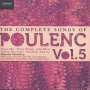 Francis Poulenc: Sämtliche Lieder Vol.5, CD