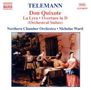 Georg Philipp Telemann (1681-1767): Bourlesque de Quixotte-Ouvertüre TWV 55, CD