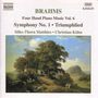 Johannes Brahms: Klaviermusik zu 4 Händen Vol.6, CD