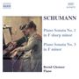 Robert Schumann (1810-1856): Klaviersonaten Nr.1 & 3, CD
