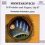 Dmitri Schostakowitsch: Präludien & Fugen op.87 Nr.1-24, CD,CD