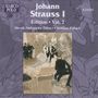 "Johann Strauss I, Edition Vol. 2, Slovak Sinfonietta Žilina, Christian Pollack." Illustration eines eleganten Salonszenarios., CD