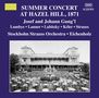 Stockholm Strauss Orchestra - Summer Concert At Hazel Hill 1871, CD