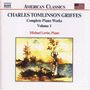 Charles Tomlinson Griffes: Klavierwerke Vol.1, CD, CD