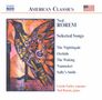 Ned Rorem: Songs, CD