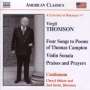 Virgil Thomson (1896-1989): Sonate für Violine & Klavier, CD