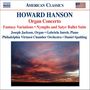 Howard Hanson (1896-1981): Konzert für Orgel,Harfe & Streicher op.22 Nr.3, CD