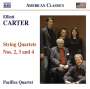 Elliott Carter (1908-2012): Streichquartette Nr.2,3,4, CD