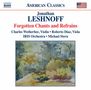 Jonathan Leshnoff (geb. 1973): Symphonie Nr.1 "Forgotten Chants & Refrains", CD